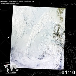 Level 1B Image at: 0110 UTC