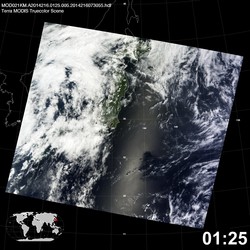 Level 1B Image at: 0125 UTC