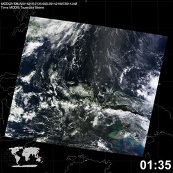 Level 1B Image at: 0135 UTC