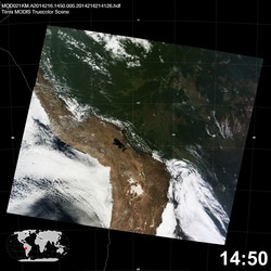 Level 1B Image at: 1450 UTC