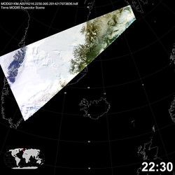 Level 1B Image at: 2230 UTC