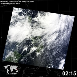 Level 1B Image at: 0215 UTC