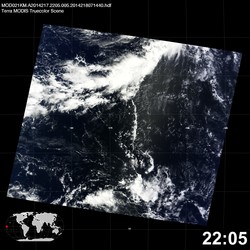 Level 1B Image at: 2205 UTC