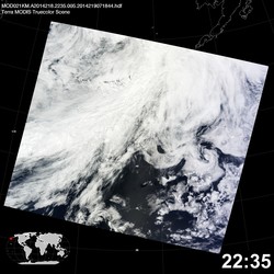 Level 1B Image at: 2235 UTC