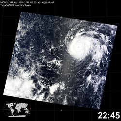 Level 1B Image at: 2245 UTC