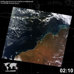 Level 1B Image at: 0210 UTC