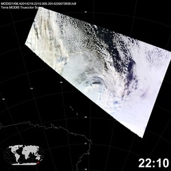 Level 1B Image at: 2210 UTC