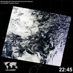 Level 1B Image at: 2245 UTC