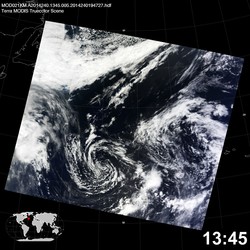 Level 1B Image at: 1345 UTC