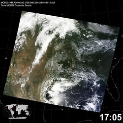 Level 1B Image at: 1705 UTC