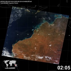 Level 1B Image at: 0205 UTC