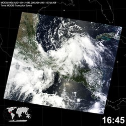 Level 1B Image at: 1645 UTC