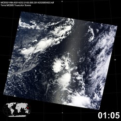 Level 1B Image at: 0105 UTC