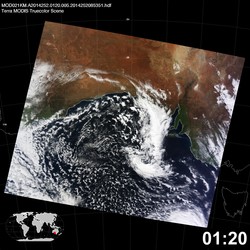 Level 1B Image at: 0120 UTC