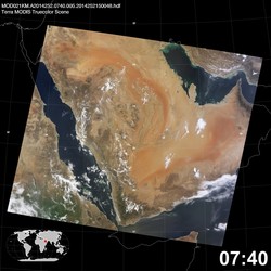 Level 1B Image at: 0740 UTC