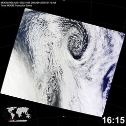 Level 1B Image at: 1615 UTC