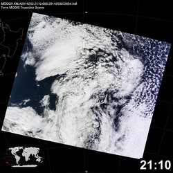 Level 1B Image at: 2110 UTC