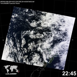 Level 1B Image at: 2245 UTC