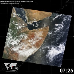 Level 1B Image at: 0725 UTC