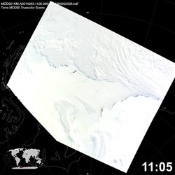 Level 1B Image at: 1105 UTC