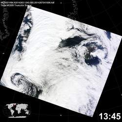 Level 1B Image at: 1345 UTC