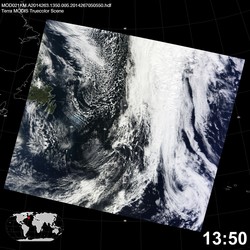 Level 1B Image at: 1350 UTC