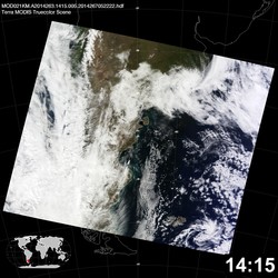 Level 1B Image at: 1415 UTC