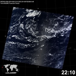 Level 1B Image at: 2210 UTC