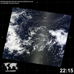 Level 1B Image at: 2215 UTC