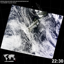 Level 1B Image at: 2230 UTC