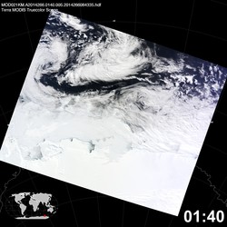 Level 1B Image at: 0140 UTC