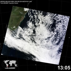 Level 1B Image at: 1305 UTC