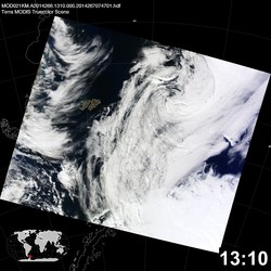 Level 1B Image at: 1310 UTC