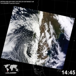 Level 1B Image at: 1445 UTC