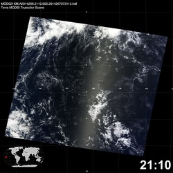 Level 1B Image at: 2110 UTC