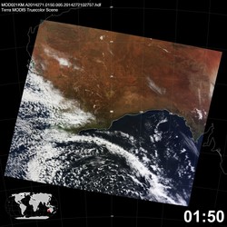 Level 1B Image at: 0150 UTC