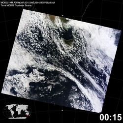 Level 1B Image at: 0015 UTC