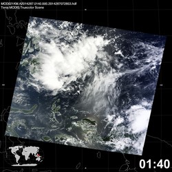 Level 1B Image at: 0140 UTC