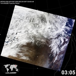 Level 1B Image at: 0305 UTC