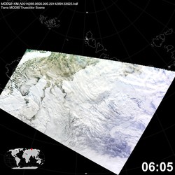 Level 1B Image at: 0605 UTC