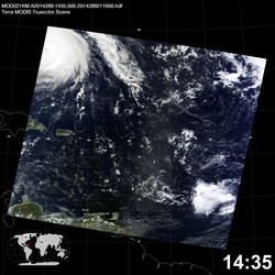 Level 1B Image at: 1435 UTC