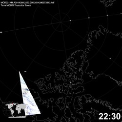 Level 1B Image at: 2230 UTC