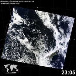 Level 1B Image at: 2305 UTC