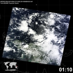 Level 1B Image at: 0110 UTC