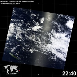 Level 1B Image at: 2240 UTC