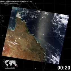 Level 1B Image at: 0020 UTC