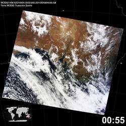 Level 1B Image at: 0055 UTC