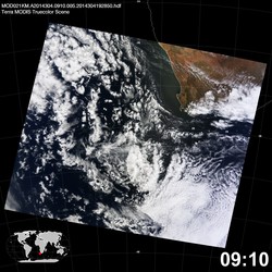 Level 1B Image at: 0910 UTC