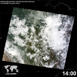 Level 1B Image at: 1400 UTC