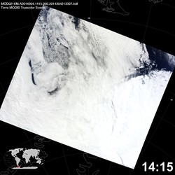 Level 1B Image at: 1415 UTC